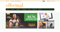 Desktop Screenshot of effectualmag.com